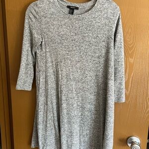 Forever 21 Heather Gray Tunic Dress